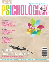 Aš ir psichologija 2009 Rugsėjis Nr. 9 viršelis