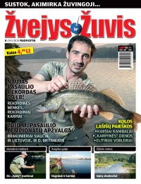 Žvejys ir žuvis 2010 Rugpjūtis Nr. 8 viršelis
