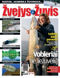 Žvejys ir žuvis 2012 Balandis Nr. 4 viršelis
