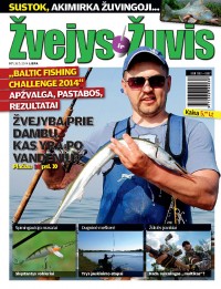 Žvejys ir žuvis 2014 Liepa Nr. 7 viršelis