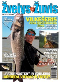 Žvejys ir žuvis 2015 Balandis Nr. 4 viršelis