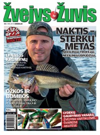 Žvejys ir žuvis 2015 Birželis Nr. 6 viršelis