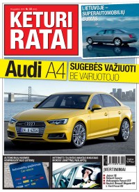 Keturi ratai 2015 Rugpjūtis Nr. 8 viršelis