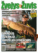 Žurnalas „Žvejys ir žuvis“ Nr. 210 viršelis